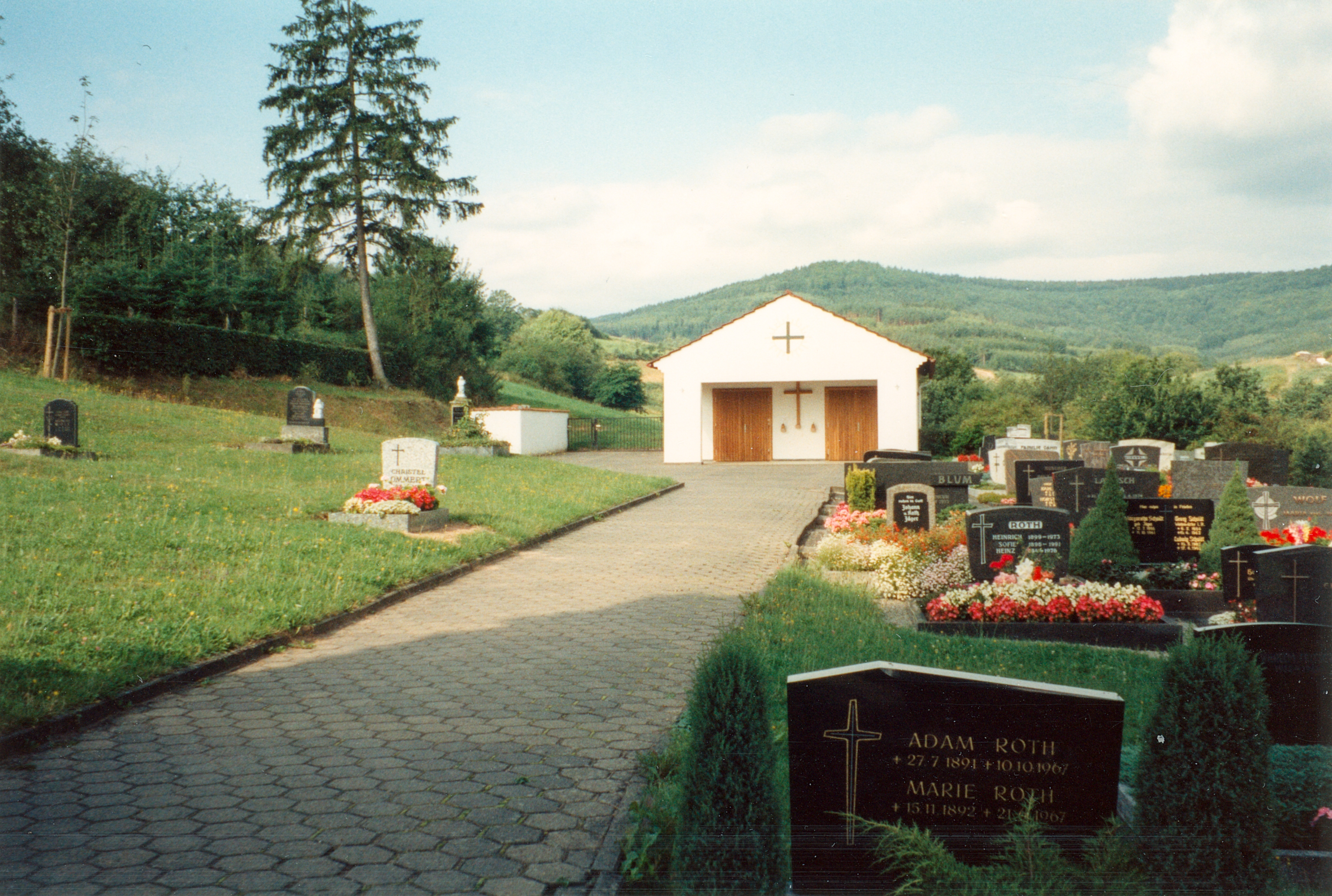 Friedhof August 1993